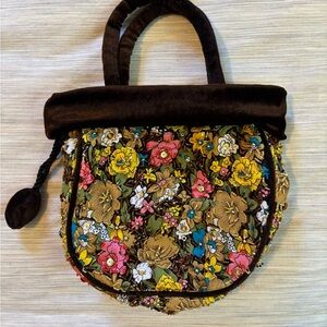 Floral Beaded Purse
